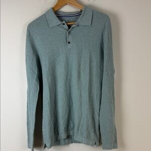 Kit and Ace Men's Light Blue Polo Shirt Size Small